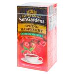 Ceai de plante Sun Gardens Spring Raspberry in plicuri 1.7g*25buc