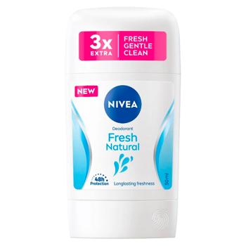 Deodorant stick Nivea Fresh Natural 50ml - cumpărați, prețuri pentru BONUS - foto 1