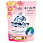 Detergent capsule Lavandera Jasmin&Bergamota 4in1 46buc