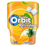 Guma de mestecat Orbit Refresgers Tropical  67g