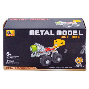 Set de constructie Motocicleta/Avion/Stivuitor metalic 39/45 elem - cumpărați, prețuri pentru BONUS - foto 3