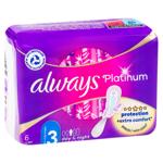 Absorbante Always Platinum Night 6buc