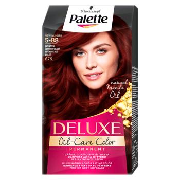 Краска для волос Palette Deluxe 5-88 Intensive Red Violet - купить, цены на BONUS - фото 1