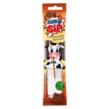 Трубочки Milky Sip со вкусом шоколада 6г*5шт - купить, цены на BONUS - фото 1