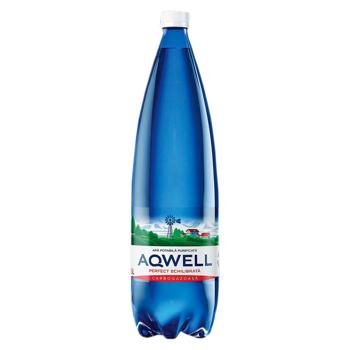 Вода негазированная Aqwell 1,5л - купить, цены на BONUS - фото 1