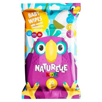 Servetele umede Naturelle Musetel pentru copii 20buc - cumpărați, prețuri pentru BONUS - foto 1