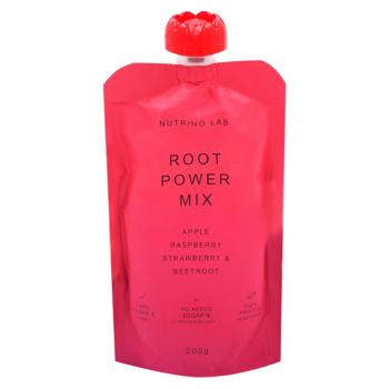Пюре Nutrino Lab Power Mix Яблоко/малина/клубника/свекла 200г - купить, цены на BONUS - фото 1
