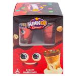 ?ornet Minicco cu cioc.cu lapte si crema de arahide 100g