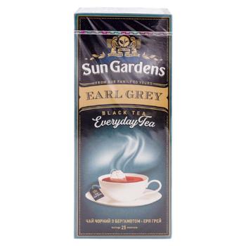 Ceai negru Sun Gardens Everyday Earl Grey in plicuri 2.5g*25buc - cumpărați, prețuri pentru BONUS - foto 2