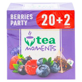 Ceai negru Tea Moments Barries Party in piramide 1.8g*22buc - cumpărați, prețuri pentru BONUS - foto 2