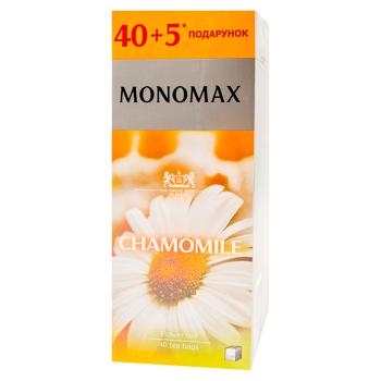 Чай цветочный Monomaх Ромашка в пакетиках 1,5г*45шт - купить, цены на BONUS - фото 1