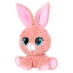 Jucarie moale Iepuras Mila roz h25cm