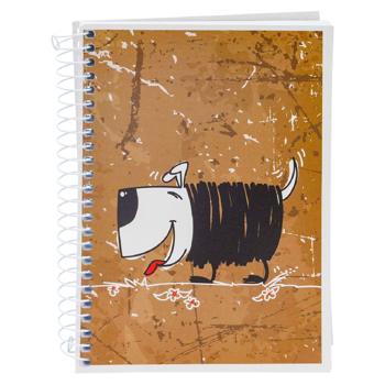 Blocnot cu spirala laterala metalica A6 80foi - cumpărați, prețuri pentru BONUS - foto 4