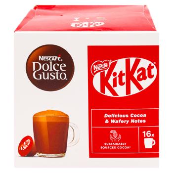 Кофе Nescafe Dolce Gusto KitKat в капсулах 16шт - купить, цены на BONUS - фото 2