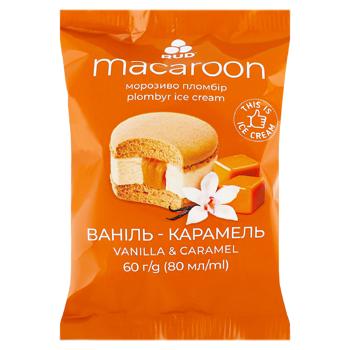 Inghetata Rud Macarons Vanilia&caramel 60g - cumpărați, prețuri pentru BONUS - foto 1