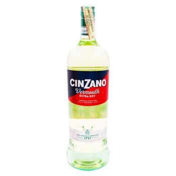 Vermut Cinzano Extra Dry 18% 1l - cumpărați, prețuri pentru BONUS - foto 1
