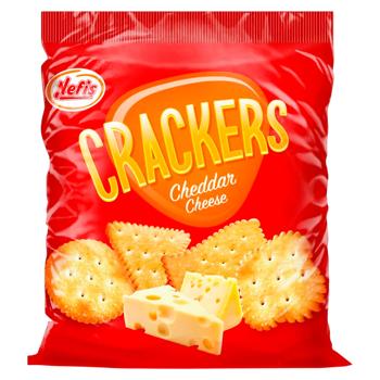 Crackers Nefis cu gust de cascaval 100g - cumpărați, prețuri pentru BONUS - foto 1