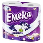 Hartie igienica Emeca Paradise 4buc