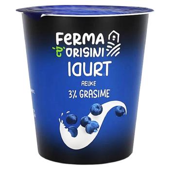 Йогурт Ferma cu Origini Голубика 130г - купить, цены на BONUS - фото 1