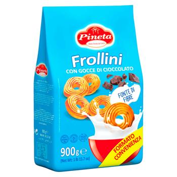 Biscuiti  Pineta cu picaturi de ciocolata 900g - cumpărați, prețuri pentru BONUS - foto 2