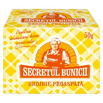 Drojdie proaspata Secretul Bunicii 50g - cumpărați, prețuri pentru BONUS - foto 1