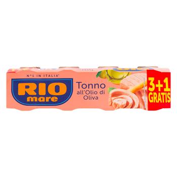 Тунец Rio Mare в оливковом масле 3+1 80г - купить, цены на BONUS - фото 2