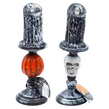 Свеча-подсвечник LED Хэллоуин 9×26см - купить, цены на BONUS - фото 1