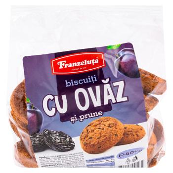 Biscuiti Franzeluta de ovaz cu prune 400g - cumpărați, prețuri pentru BONUS - foto 1
