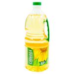 Масло подсолнечное Слобода рафинированное 1,8л