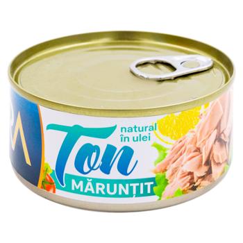 Ton natural maruntit in ulei 160g ORA - купить, цены на BONUS - фото 1