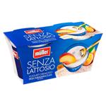 Iaurt Muller Pezzi Piersic maracuia fara lactoza 125g*2buc