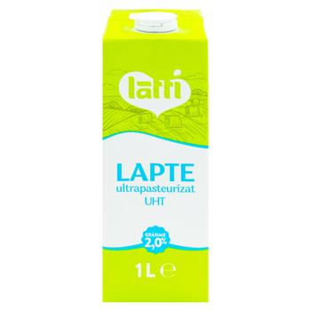 Lapte Latti ultrapasterizat 2% 1l - cumpărați, prețuri pentru BONUS - foto 2