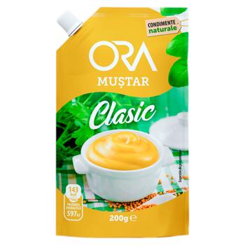Mustar Ora Clasic 200g - cumpărați, prețuri pentru BONUS - foto 1
