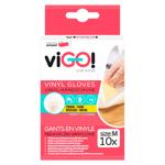 Manusi Vigo de vinil M 10buc