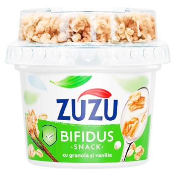 Iaurt Zuzu Bifidus cu granola si vanilie 168g - cumpărați, prețuri pentru BONUS - foto 2
