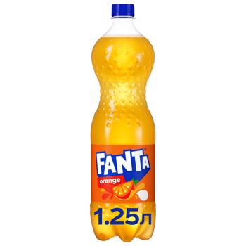 Напиток газированный Fanta Апельсин 1,25л - купить, цены на BONUS - фото 1