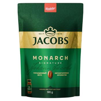 Cafea solubila Jacobs Monarch 190g - cumpărați, prețuri pentru BONUS - foto 1
