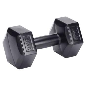Set de haltere 2*2kg ciment negru - купить, цены на BONUS - фото 1