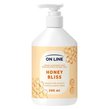 Sapun lichid On Line Honey Bliss 500ml - cumpărați, prețuri pentru BONUS - foto 1