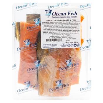 Somon Ocean Fish coloana afumata la rece 350g - cumpărați, prețuri pentru BONUS - foto 1