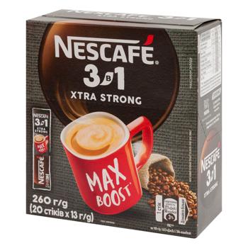 Cafea solubilă NESCAFE® 3in1 EXTRA STRONG 12g - cumpărați, prețuri pentru BONUS - foto 1