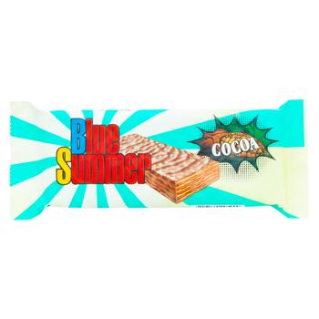 Вафли Blue Summer Какао 52г - купить, цены на BONUS - фото 1