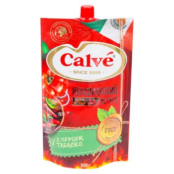 Ketchup Calve Mexican cu tabasco 350g - cumpărați, prețuri pentru BONUS - foto 1