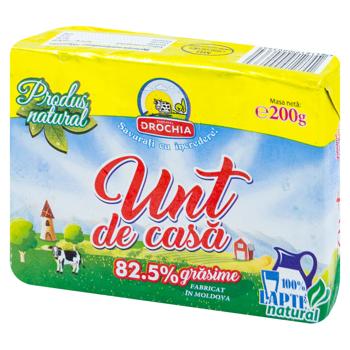 Unt de casa Drochia 82.5% 200g - cumpărați, prețuri pentru BONUS - foto 1