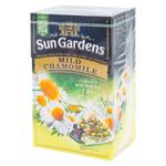 Ceai din plante Sun Gardens Mild Chamomile in piramide 20buc