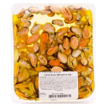 Мясо моллюсков Ocean Fish маринованные в масле 500г - купить, цены на BONUS - фото 3