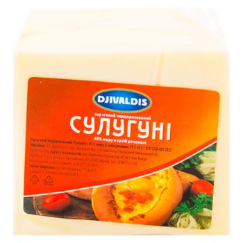 Cascaval Djivaldis Suluguni 45% 250g - cumpărați, prețuri pentru BONUS - foto 1