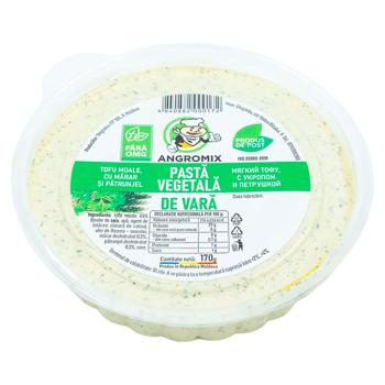 Pateu Angromix Tofu moale cu marar si patrunjel 170g - cumpărați, prețuri pentru BONUS - foto 1