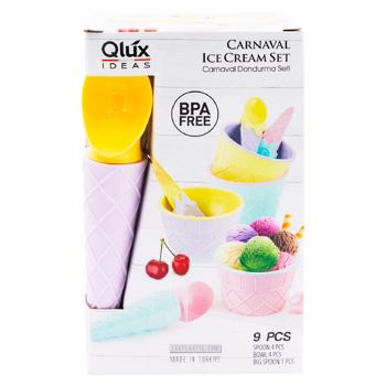 Набор для мороженого Qlux 6118 пластик - купить, цены на BONUS - фото 2