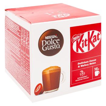 Кофе Nescafe Dolce Gusto KitKat в капсулах 16шт - купить, цены на BONUS - фото 3